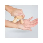 Wooden Massage Tool – Triple Ball Self-Massage Roller