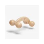 Wooden Massage Handle with 4 Balls – Manual Body Massager